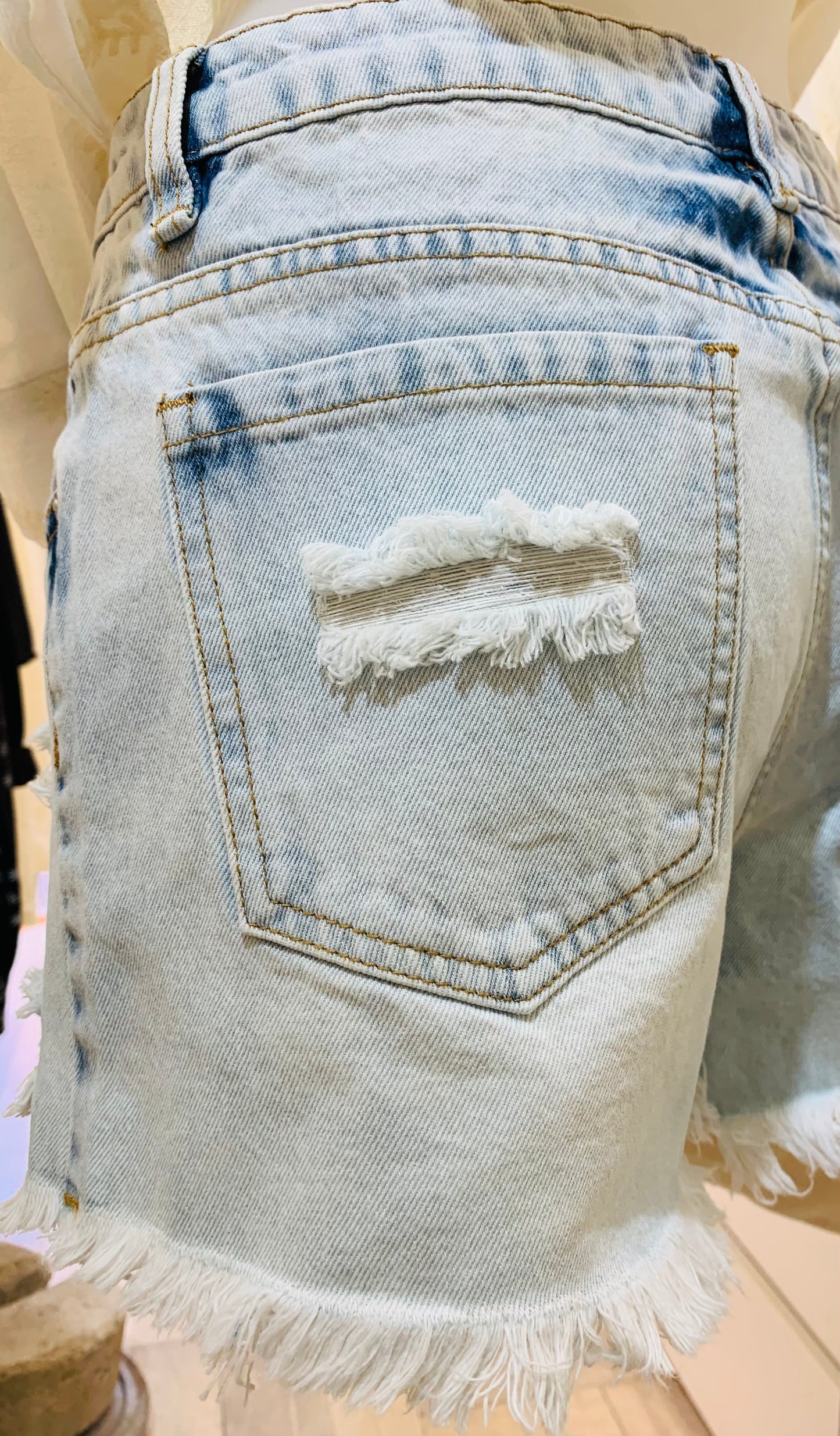 Short en Jean Bahamas