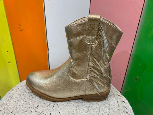 Bottines dorées