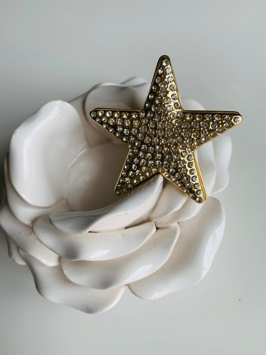 BROCHE AIMANTÉE STELLA DORÉE