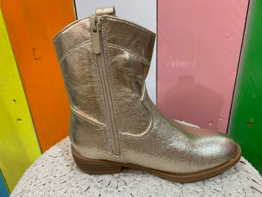 Bottines dorées