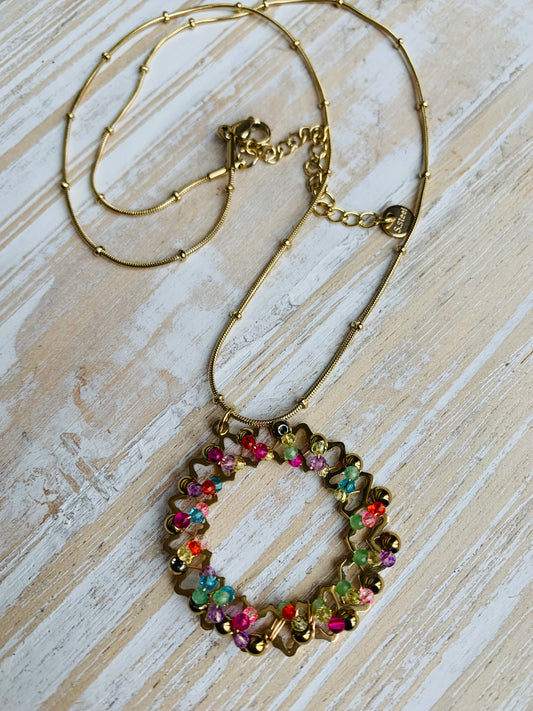 COLLIER SUN DORÉ