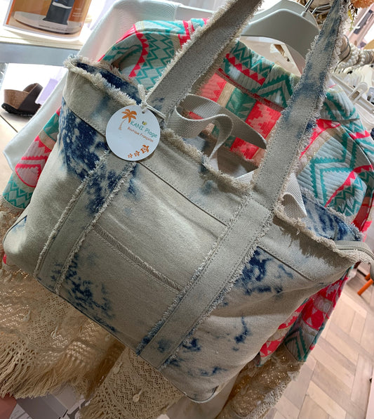Sac Tie and dye jean
